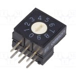 A6RV-102RF, DIP Switches / SIP Switches BCD 3X3 SIDE ACT FLT