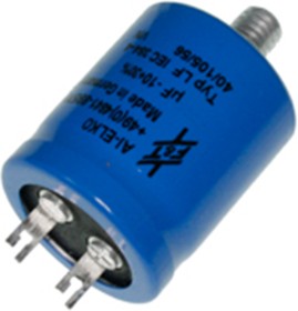 Electrolytic capacitor, 2200 µF, 100 V (DC), -10/+30 %, can, Ø 35 mm