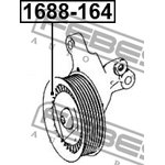 Ролик обводной MERCEDES BENZ ML-CLASS 164 2004-2011 FEBEST 1688-164