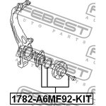 1782-A6MF92-KIT, Ступица передняя комплект