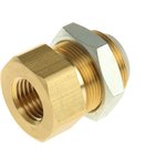 KQ2E10-02A, KQ2 Series Bulkhead Threaded-to-Tube Adaptor ...