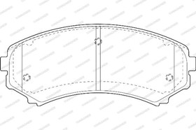 WBP23488A, 37203(WBP23488A) тормозные_колодки Wagner