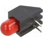 H178CRD, LED Circuit Board Indicators CBI Red 655nm Sing Level 5mm