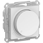 Механизм светорегулятора поворотно-нажимного AtlasDesign 630Вт бел. SchE ATN000136