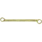 14628, Ключ накидной, 19 х 22 мм, желтый цинк