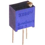 3266W 100R, Подстроечный резистор , 15 оборотов