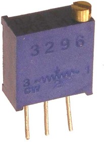 3296W 500K, Подстроечный резистор , 25 оборотов