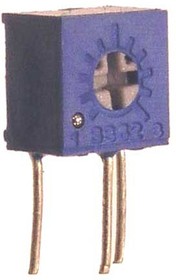 3362W 500R, Подстроечный резистор , угол поворота 210