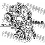 Ролик обводной JEEP LIBERTY II 2008-2013, DODGE NITRO 2007-2012 2088-LIB