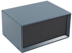 1426M-B, Enclosures, Boxes, & Cases Instrument Enclosure 6x8x4" Satin Blue