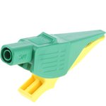 66.9575-20, Safety Dolphin Clip Green / Yellow 32A 1kV