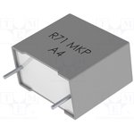 R71VI33304030K, Cap Film 0.33uF 520V PP 10%( 18 X 7.5 X 13.5mm) Radial Plastic ...