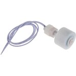 Vertical PP Float Switch, Float, 300mm Cable, Direct Load, 140V ac Max, 200V dc Max