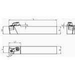 PANDA CNC Державка токарная MCBNL3232P12 ht00408