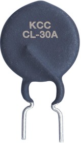 CL-120A, ICL NTC Thermistor, 10 ohm, 1.7 A, 4.32 J, Disc 10.16 mm, CL Series