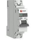 MCB4763-1-03C-pro, Automatic modular switch 1P C 3A 4.5Ka VA 47-63 PROxima