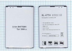 Аккумуляторная батарея (аккумулятор) BL-47TH для LG D838 G Pro 2 f350k f350s f350l d837 3.8V 3200mAh