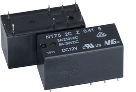 NT75-2-C-Z-8- DC12V-0.41-5.0 FORWARD, Реле