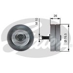 T36182, Ролик поликлинового ремня генератора, с кондиционером Opel Astra G ...