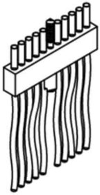 MM-322-069-2A3-4100, D-Sub MIL Spec Connectors CONNECTOR, M SERIES