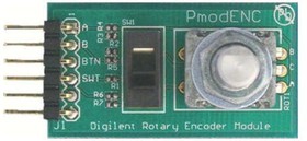 Фото 1/5 410-117, Encoders PmodENC - Rotary Encoder