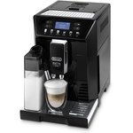 Кофемашина Delonghi Eletta Cappuccino Evo ECAM46.860.B 1450Вт черный/серебристый