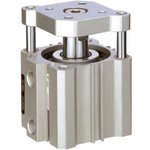 CDQMA32-100, Pneumatic Guided Cylinder - 32mm Bore, 100mm Stroke, CQM Series ...