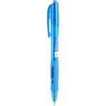 Ручка шариков. автоматическая Deli Arris EQ17-BL синий d=0.7мм син. черн. резин ...