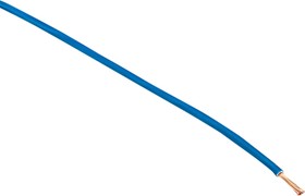 Фото 1/3 Силовой провод ПуГВ 1x1,5 синий wire-100B