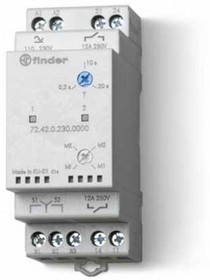 Фото 1/4 72.42.0.230.0000, Monitoring Relay, 1 Phase, DPST, DIN Rail