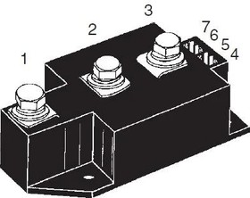 MCD310-16IO1, Discrete Semiconductor Modules 310 Amps 1600V