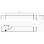 PANDA CNC Державка токарная SRACR1616H06 ht00730