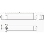 PANDA CNC Державка токарная SSDCN1616H09 ht00700