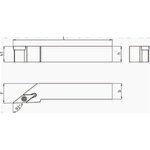 PANDA CNC Державка токарная SVJBL1212H11 ht00845