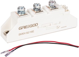 SKKH92/16E, Тиристорно-диодный модуль 95А 1600В [Semipack 1.]