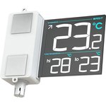 01071, Digital window thermometer with reversible display