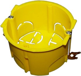 Подрозеточная коробка в стену для суппорта 45x45, желтая BX45x45-YL ...