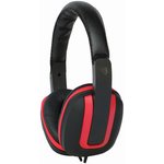 PSG08457, Hi-Fi Headphones - Red/Black