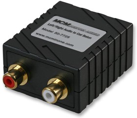 PSG08179, Cat 5 (1x RJ45) to 2x Phono (RCA) Sockets Audio Balun