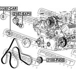 2188-F450, Ролик обводной