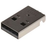 48037-2200, USB Connectors USB A PLUG SMT STR S SHELL LEG 3.8mm L/F