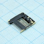 5033980891, Гнездо памяти Micro SD Card M 8 контактов 1.1мм угловое для ...