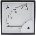 D96MIS25A/1-001, D96SD Analogue Panel Ammeter 0/25A Direct Connected AC ...