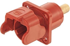 09930010302, Heavy Duty Power Connectors HanS BlkhdMountHouse Red M20