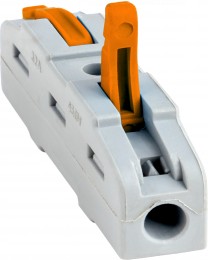 Photo 1/10 plc-smk-421, Construction and installation terminal SMK 222-421 pass-through 1 pole 0.08-4mm2 PROxima