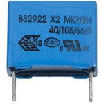 B32922C3334M, (фильтр X2 0.33uF 20% 305Vac e:15mm), MKP X2 0.33 мкФ, 305 В