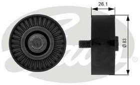T38027, Снят с производства Ролик обводной навесного оборудования, Gates | купить в розницу и оптом
