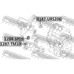 Ролик обводной HYUNDAI IX35/TUCSON 2009-2013 2288-SPD9