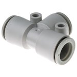 KQ2T12-00A, KQ2 Series Tee Tube-to-Tube Adaptor Push In 12 mm ...