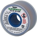 SUPERWICK 453-NS 15m No Clean Desoldering Braid, Width 2mm